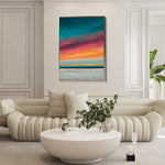 Abstract 1977 Canvas Art 60 x 40 cm / Stretched on hidden frame
