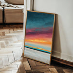 Abstract 1977 Canvas Art 60 x 40 cm / Stretched on hidden frame