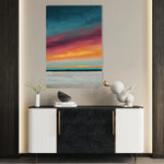Abstract 1977 Canvas Art 60 x 40 cm / Stretched on hidden frame