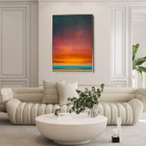 Abstract 1978 Canvas Art 60 x 40 cm / Stretched on hidden frame