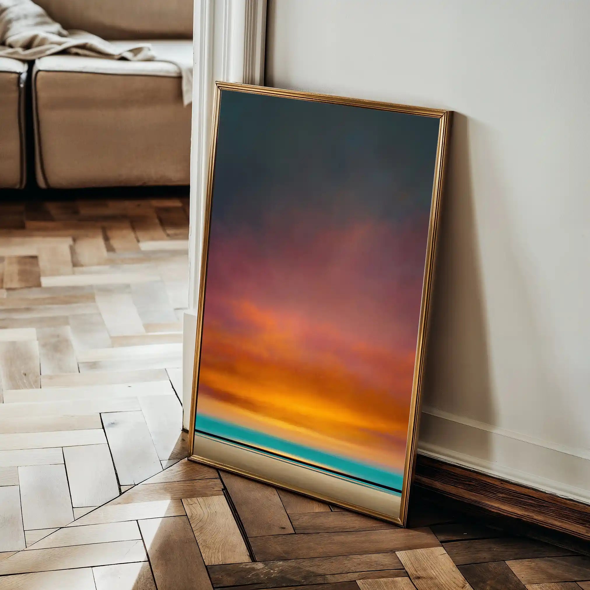 Abstract 1978 Canvas Art 60 x 40 cm / Stretched on hidden frame