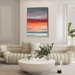 Abstract 1979 Canvas Art 60 x 40 cm / Stretched on hidden frame