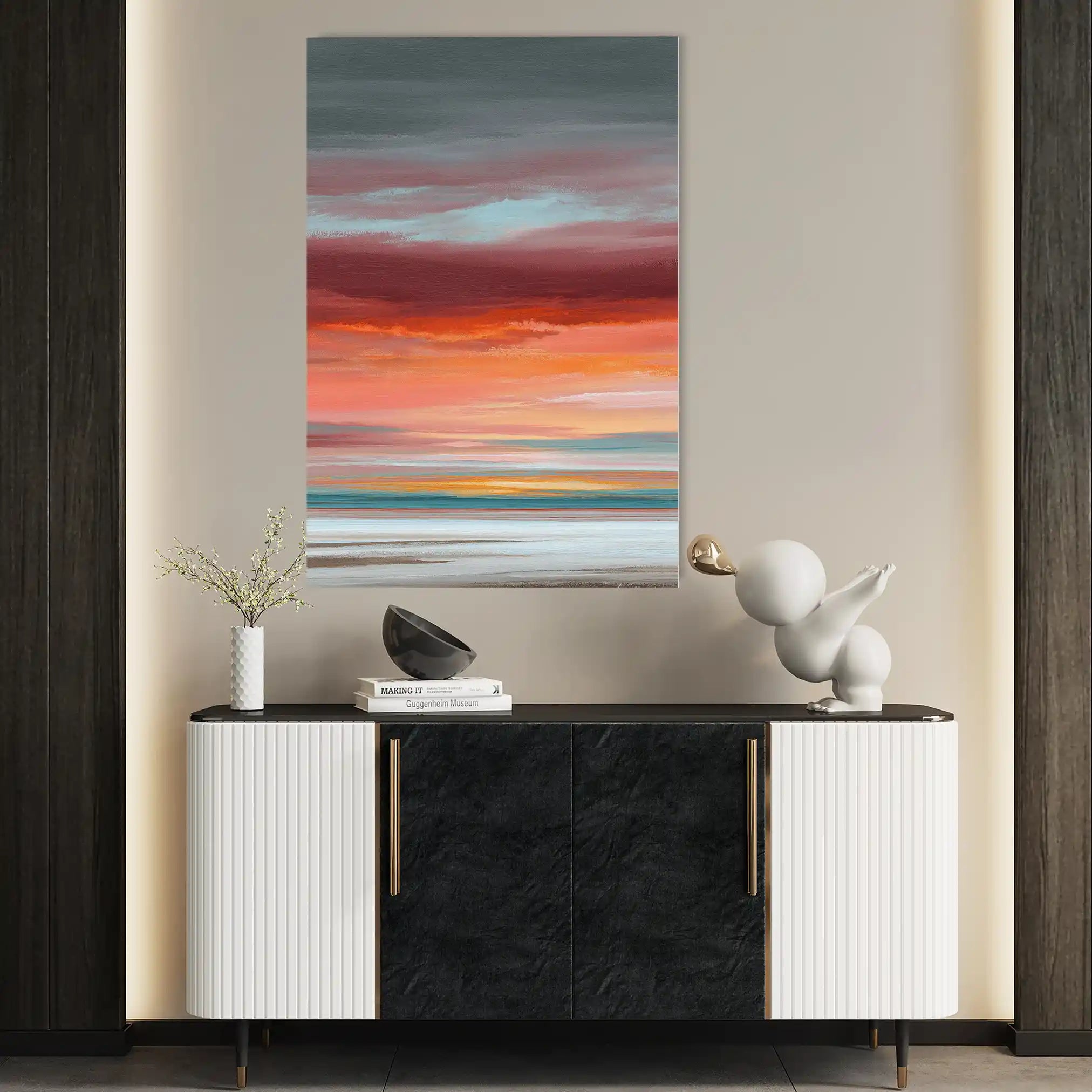 Abstract 1979 Canvas Art 60 x 40 cm / Stretched on hidden frame