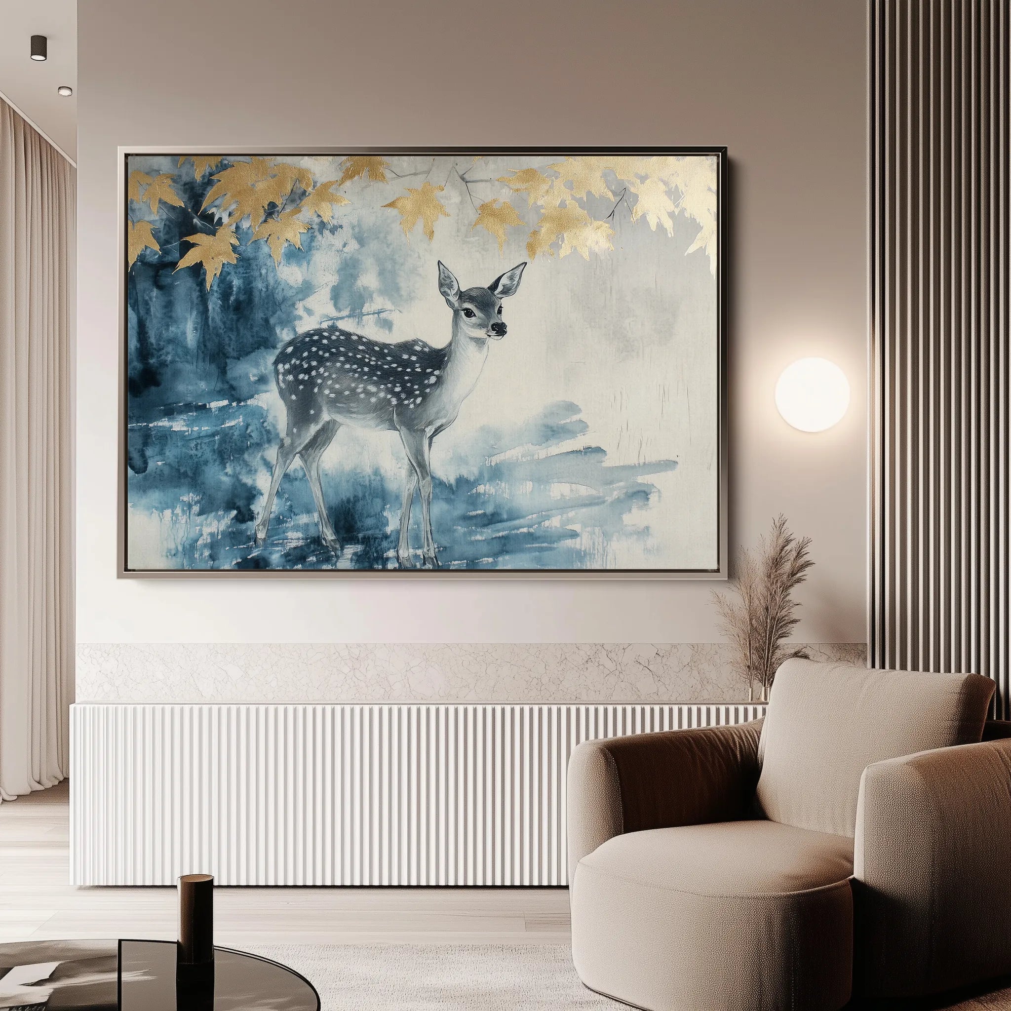 Animals Canvas Wall Art WAD198-AN 90 x 60 cm / Stretched on hidden frame