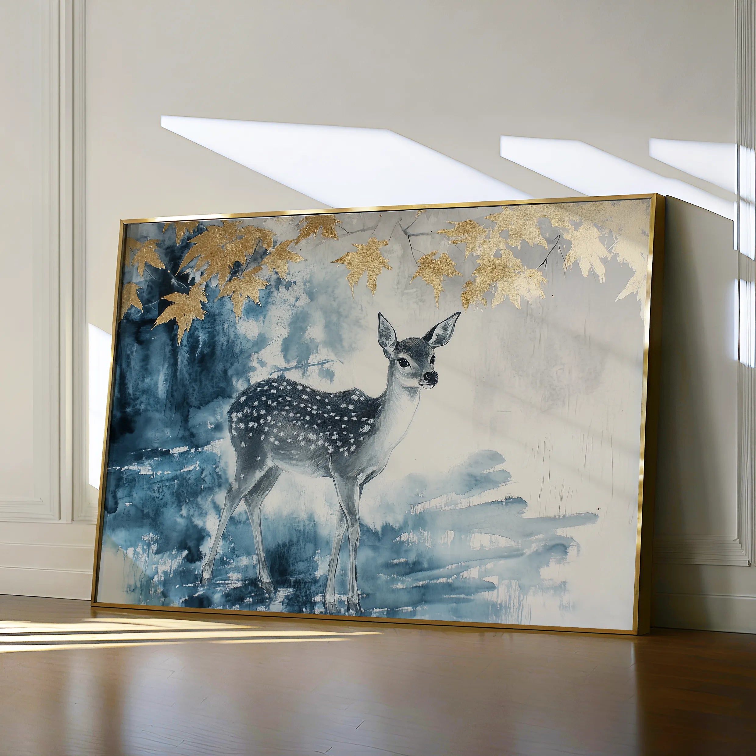Animals Canvas Wall Art WAD198-AN 90 x 60 cm / Stretched on hidden frame