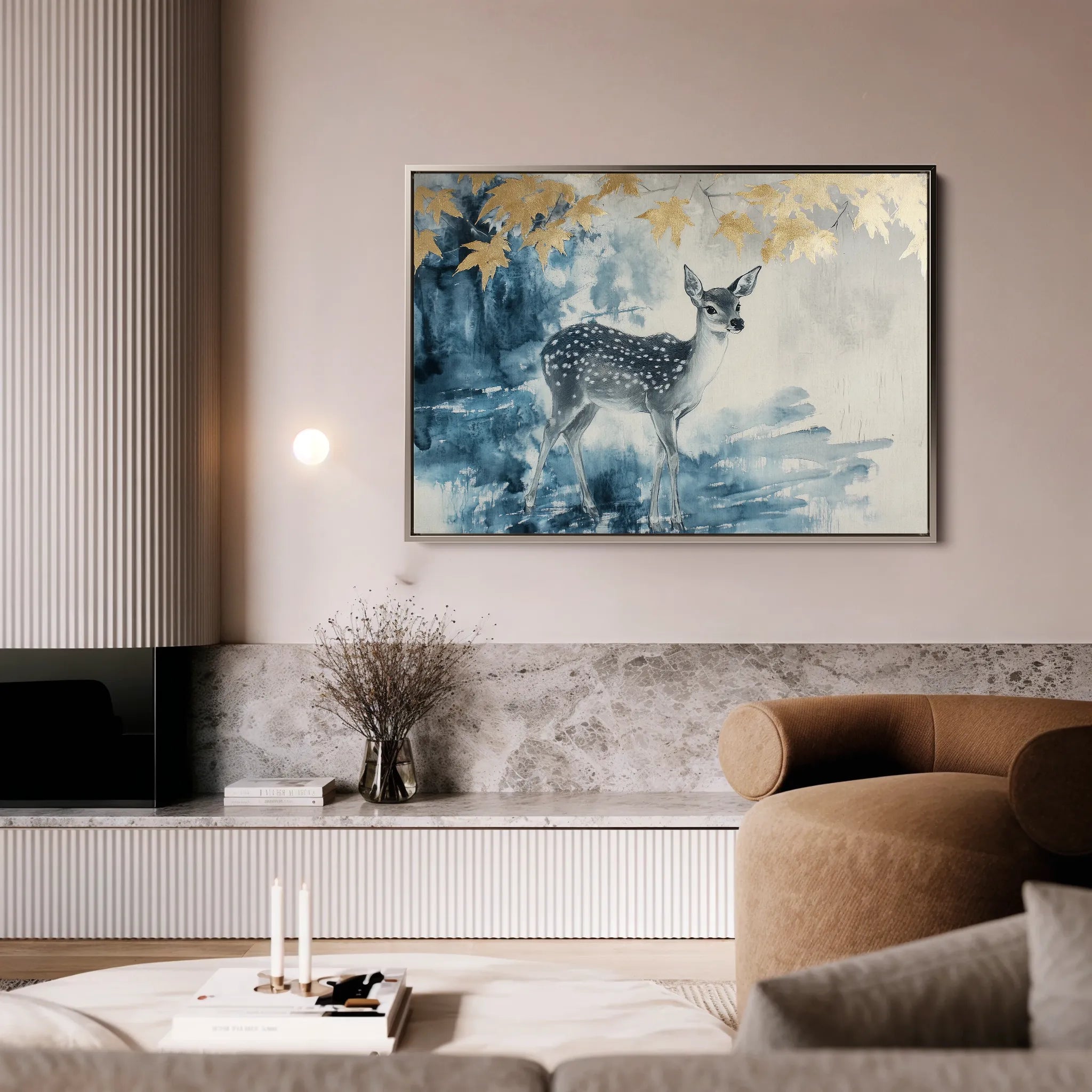 Animals Canvas Wall Art WAD198-AN 90 x 60 cm / Stretched on hidden frame