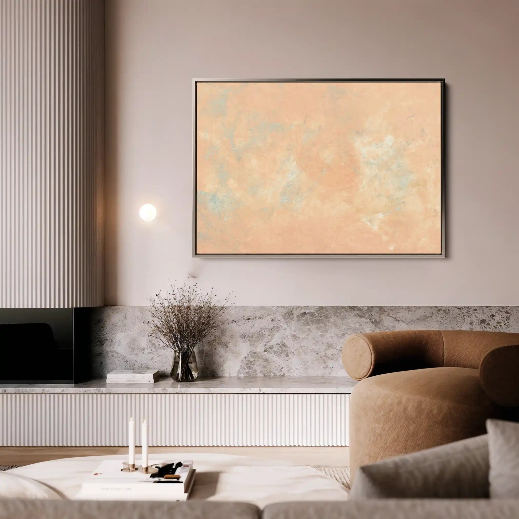 Abstract 198 Canvas Art 60 x 40 cm / Stretched on hidden frame