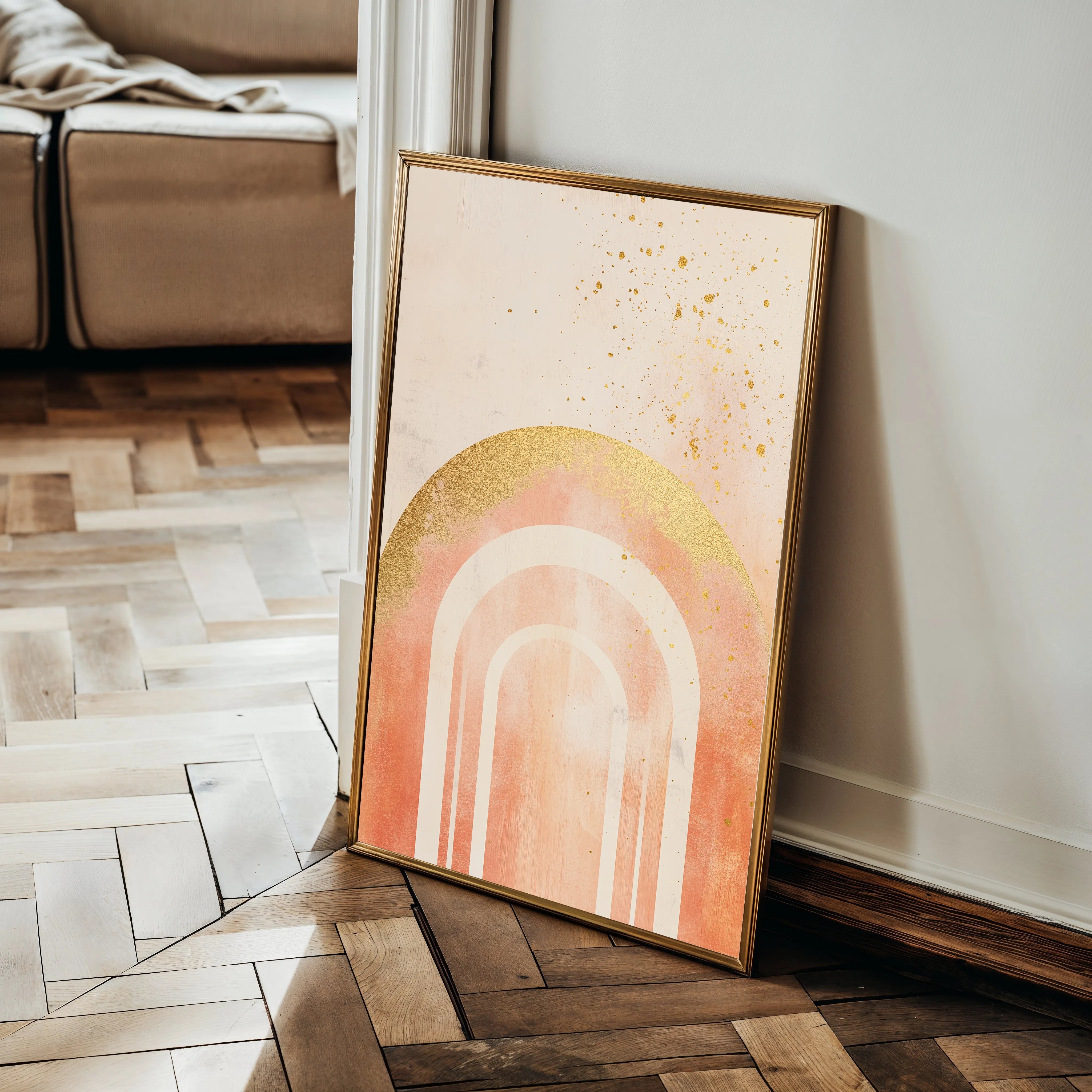 Boho Canvas Wall Art WAD198-BH 90 x 60 cm / Stretched on hidden frame