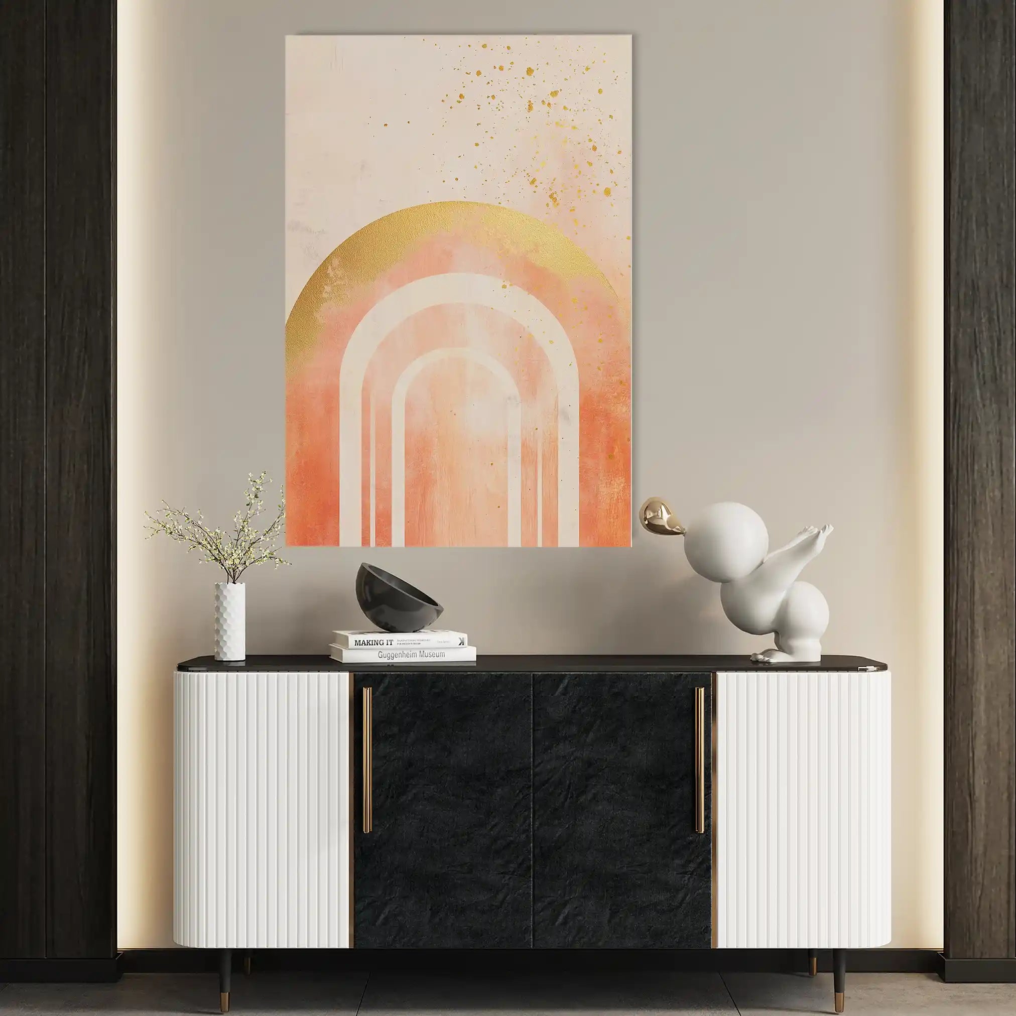 Boho 198 Canvas Art 90 x 60 cm / Stretched on hidden frame