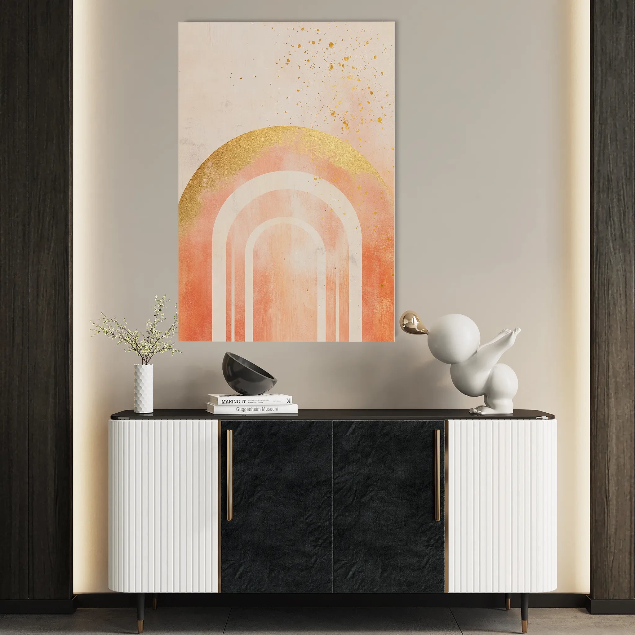 Boho Canvas Wall Art WAD198-BH 90 x 60 cm / Stretched on hidden frame