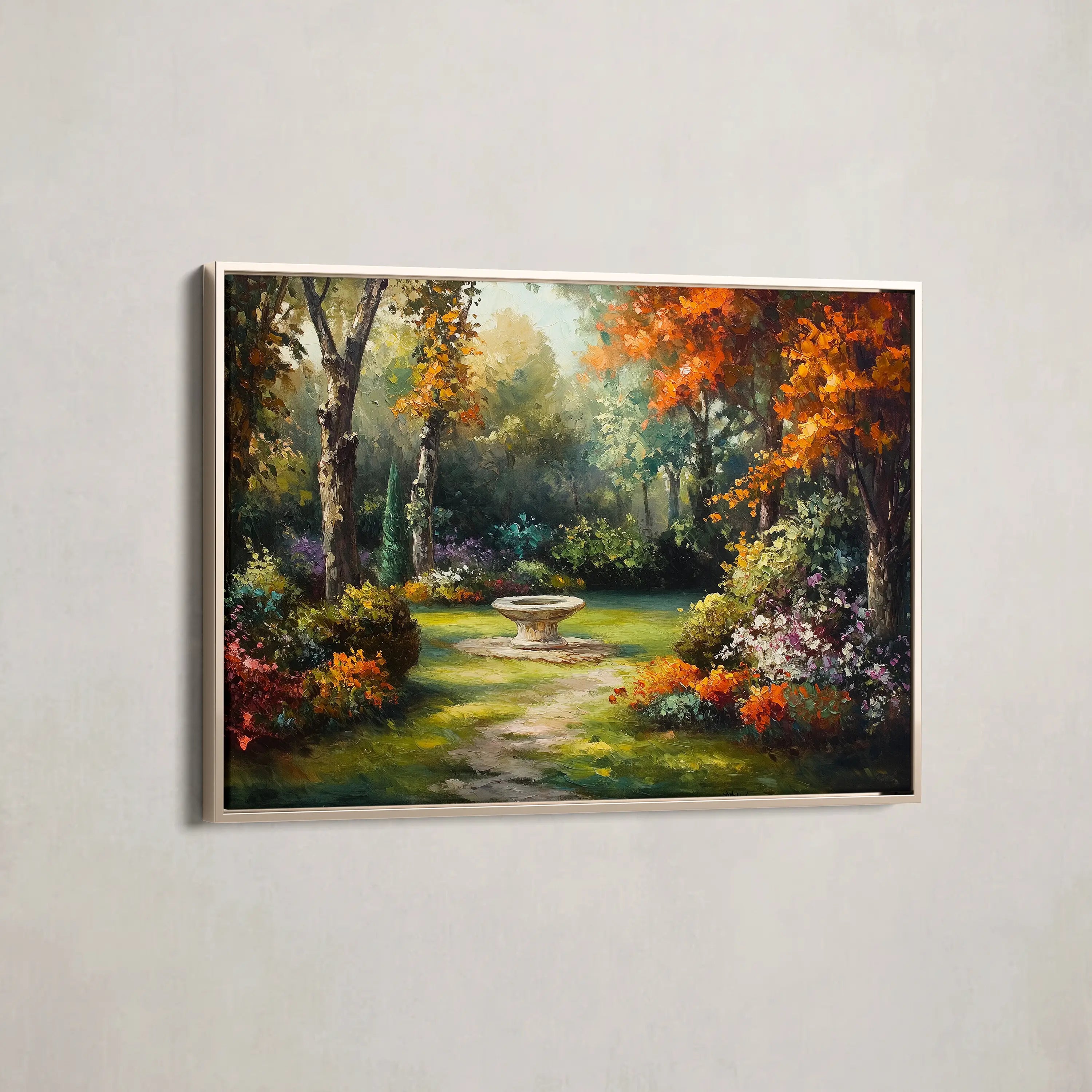 Landscape Canvas Wall Art WAD198-L 90 x 60 cm / Stretched on hidden frame