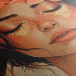 Portrait 198 Canvas Art 90 x 60 cm / Stretched on hidden frame