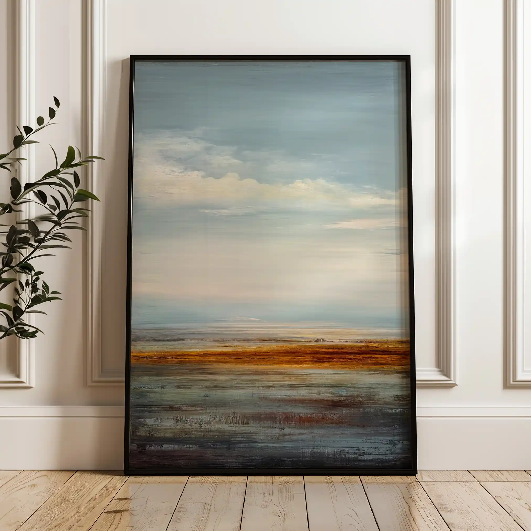 Abstract 1981 Canvas Art 60 x 40 cm / Stretched on hidden frame