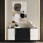 Abstract 1982 Canvas Art 60 x 40 cm / Stretched on hidden frame