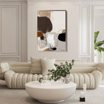 Abstract 1983 Canvas Art 60 x 40 cm / Stretched on hidden frame