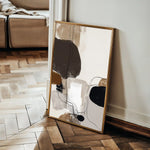 Abstract 1983 Canvas Art 60 x 40 cm / Stretched on hidden frame