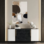 Abstract 1983 Canvas Art 60 x 40 cm / Stretched on hidden frame