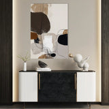 Abstract 1983 Canvas Art 60 x 40 cm / Stretched on hidden frame
