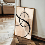 Abstract 1984 Canvas Art 60 x 40 cm / Stretched on hidden frame