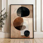 Abstract 1986 Canvas Art 60 x 40 cm / Stretched on hidden frame