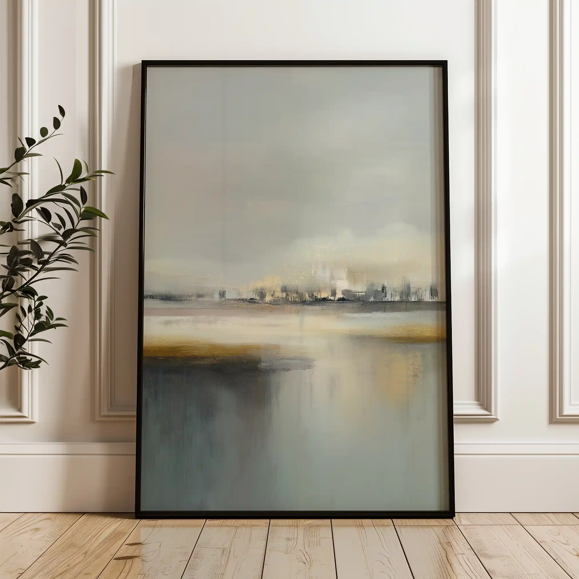 Abstract 1988 Canvas Art 60 x 40 cm / Stretched on hidden frame