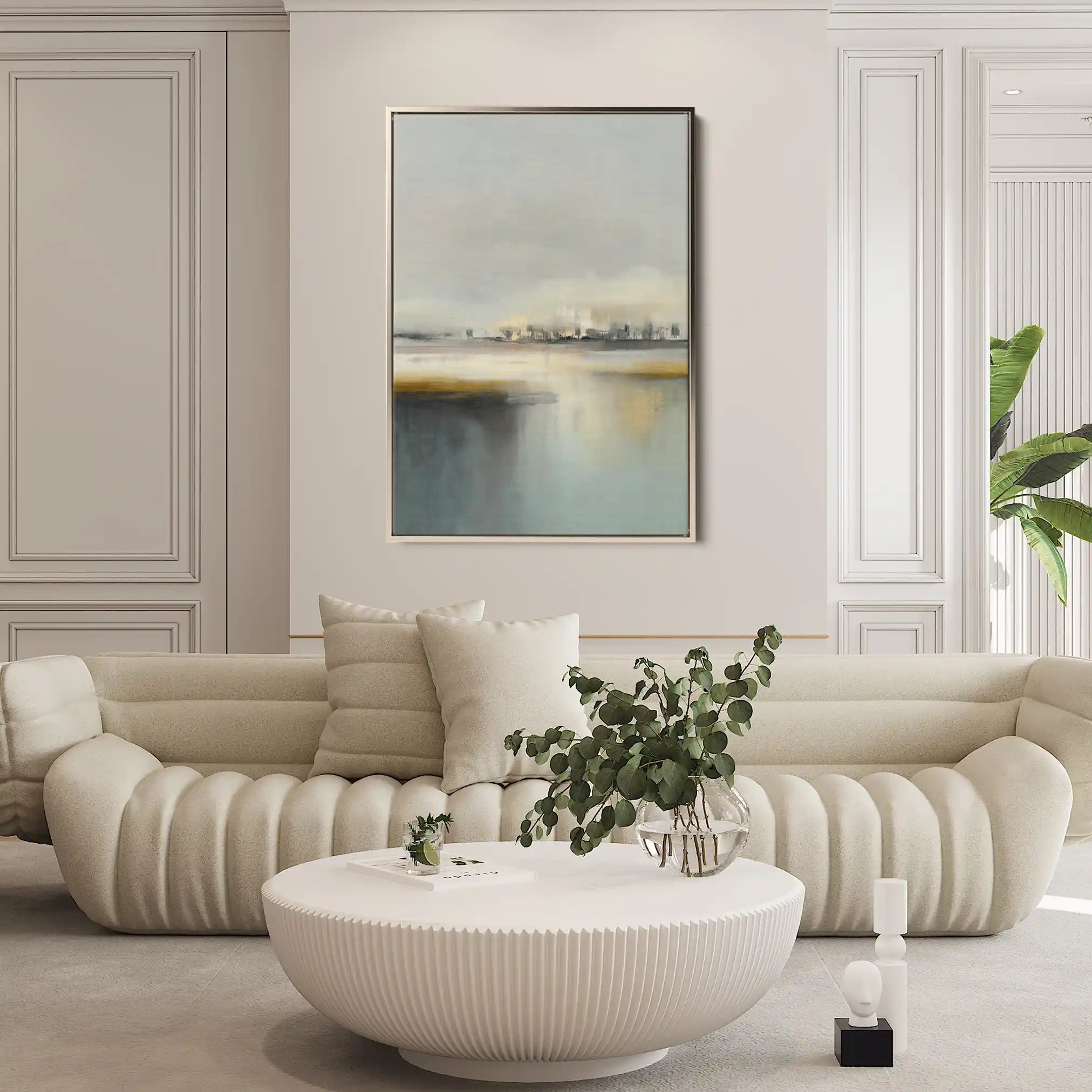 Abstract 1988 Canvas Art 60 x 40 cm / Stretched on hidden frame
