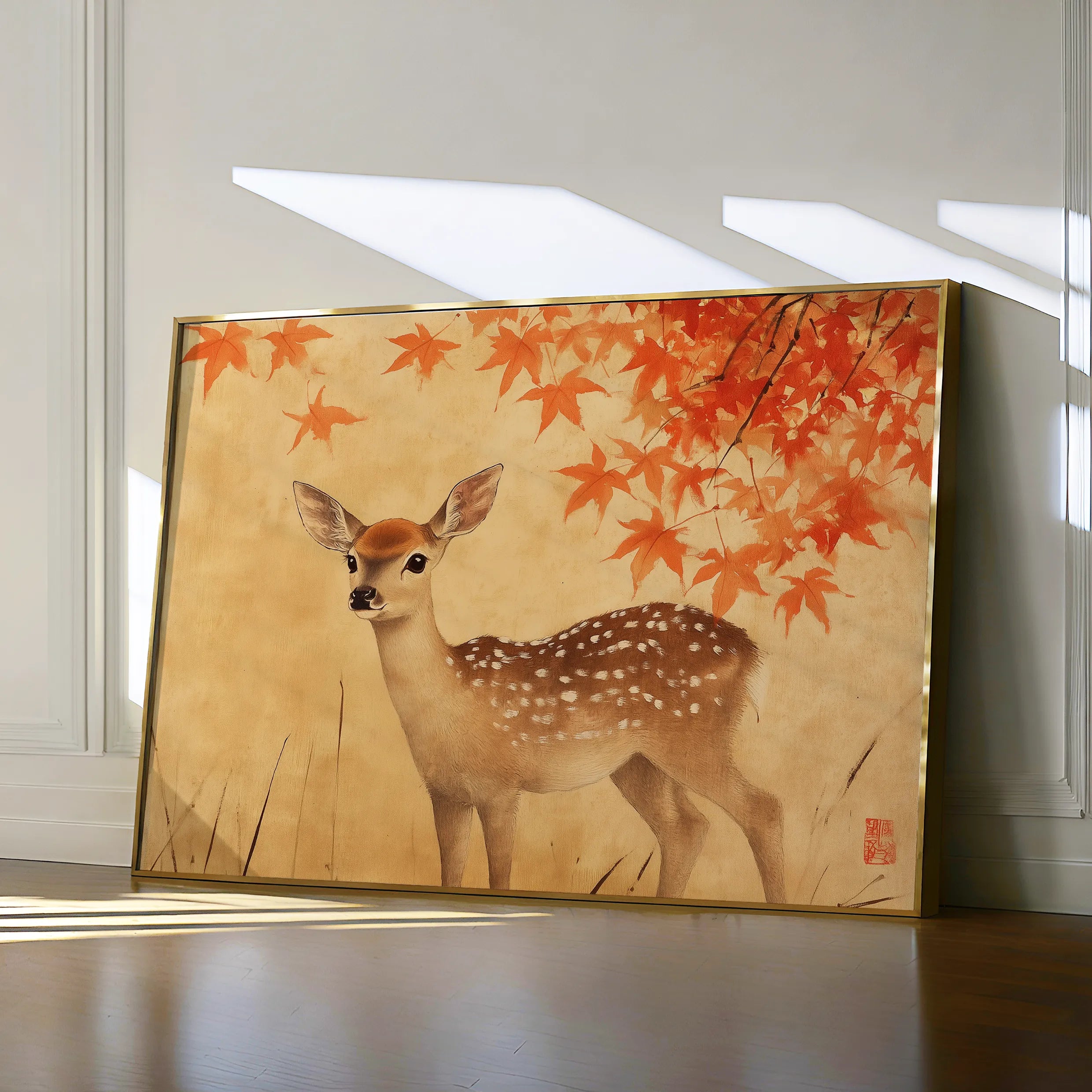 Animals Canvas Wall Art WAD199-AN 90 x 60 cm / Stretched on hidden frame