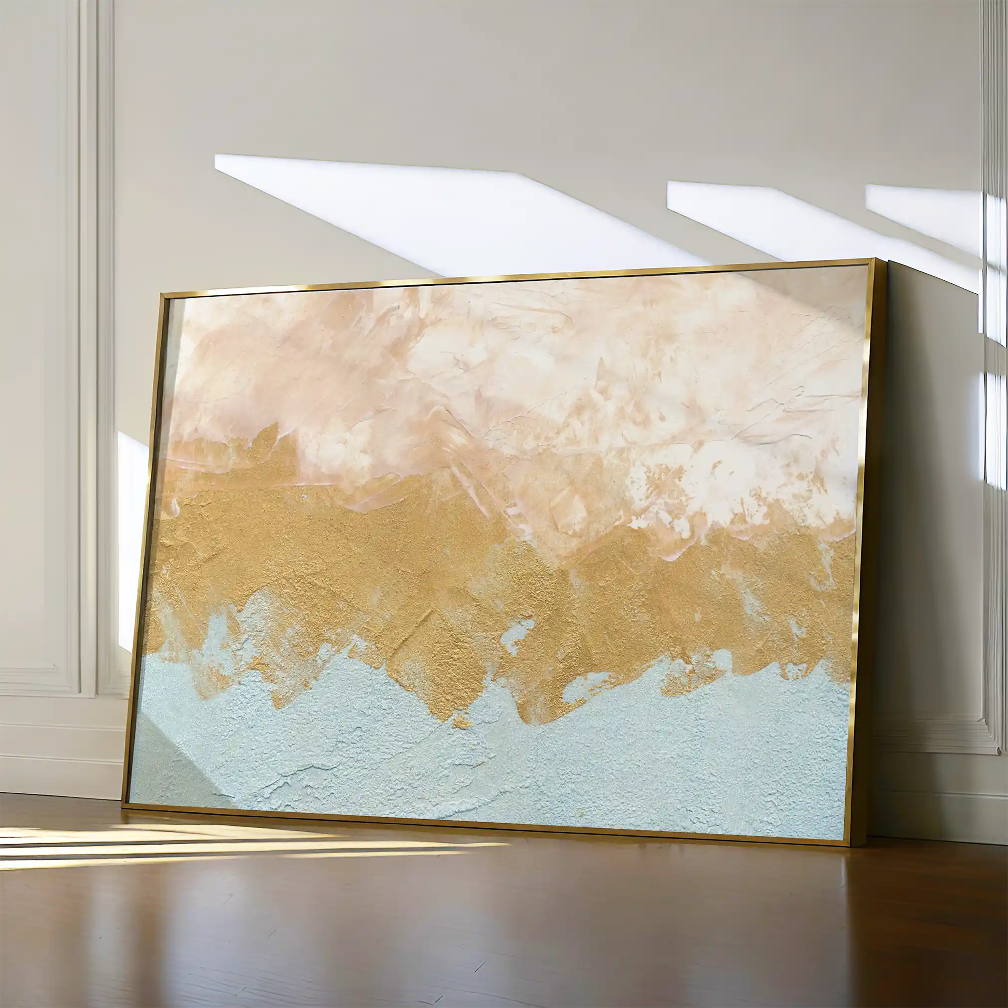 Abstract 199 Canvas Art 60 x 40 cm / Stretched on hidden frame