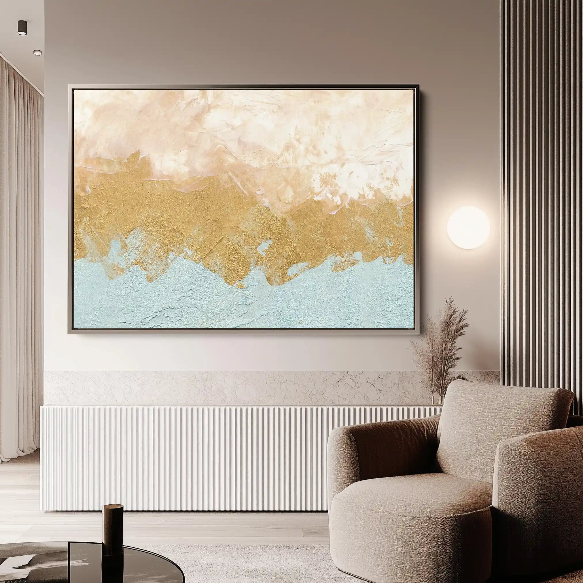 Abstract 199 Canvas Art 60 x 40 cm / Stretched on hidden frame