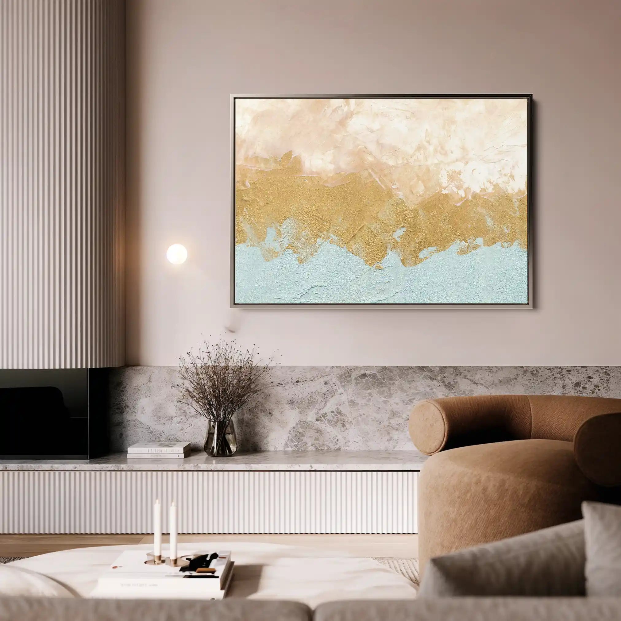 Abstract 199 Canvas Art 60 x 40 cm / Stretched on hidden frame
