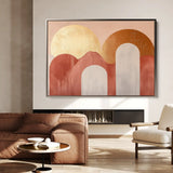 Boho 199 Canvas Art 90 x 60 cm / Stretched on hidden frame