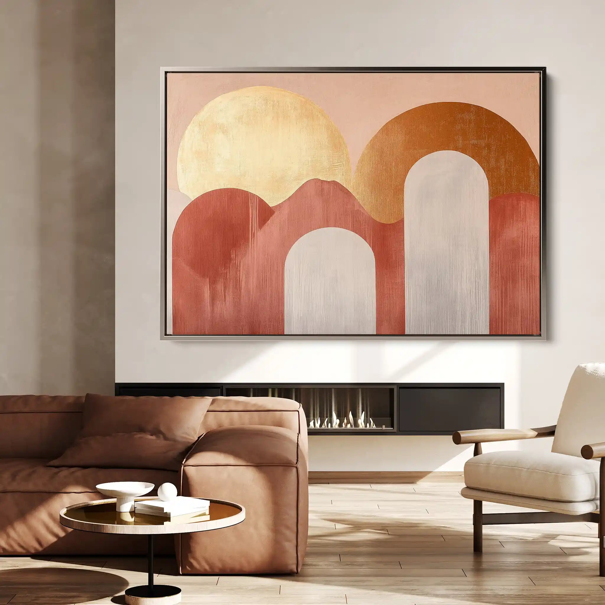 Boho 199 Canvas Art 90 x 60 cm / Stretched on hidden frame