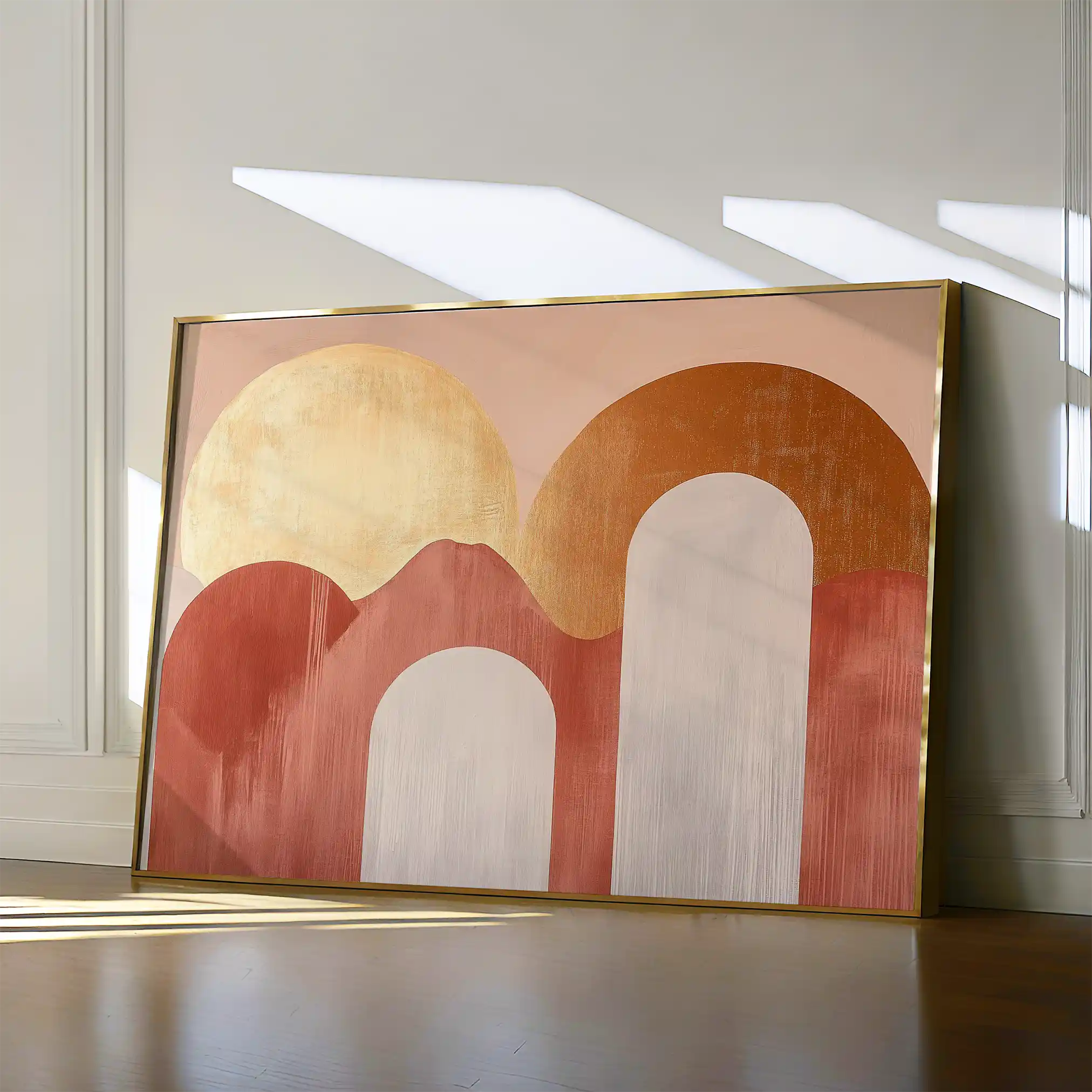 Boho 199 Canvas Art 90 x 60 cm / Stretched on hidden frame