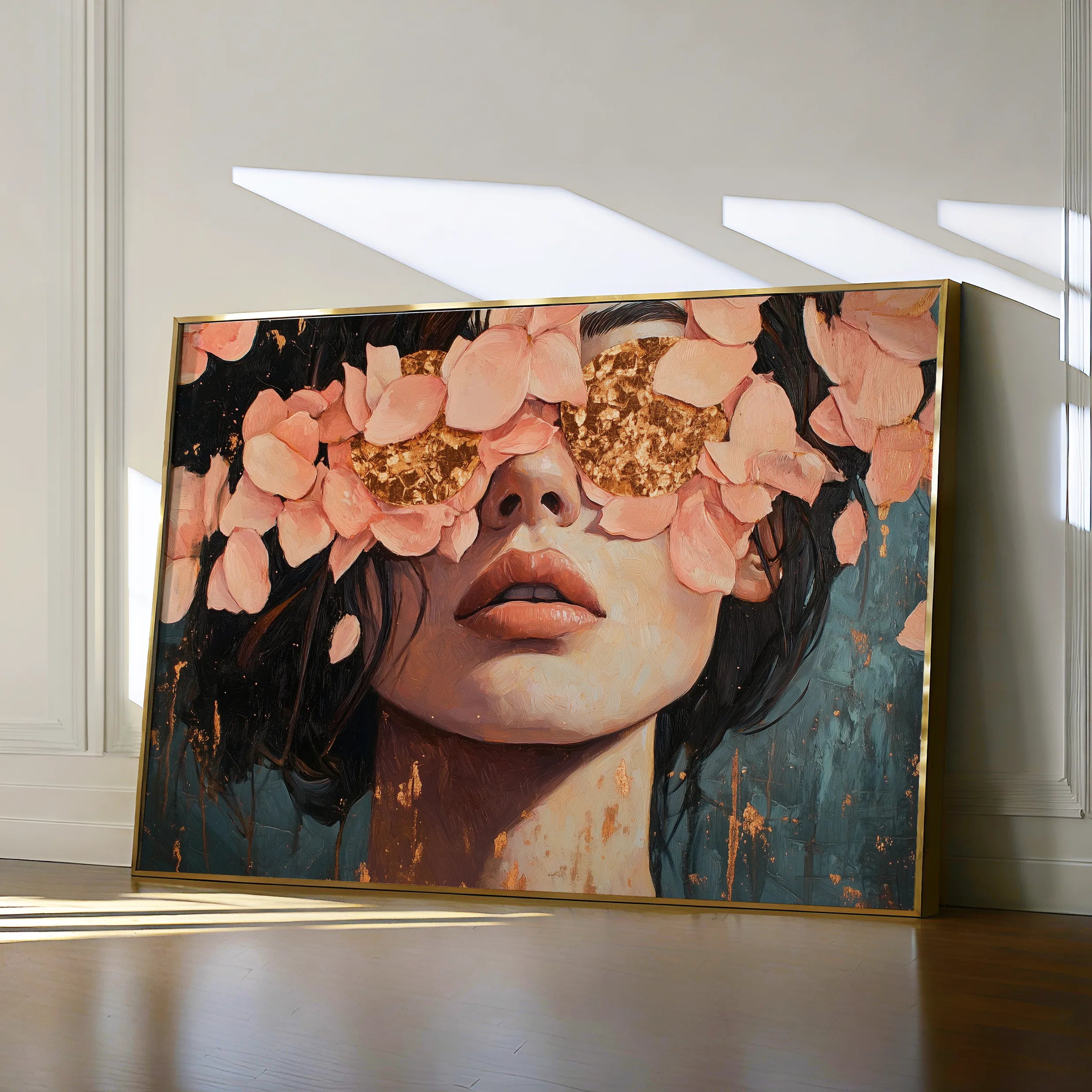 Portrait Canvas Wall Art WAD199-P 90 x 60 cm / Stretched on hidden frame