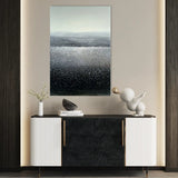Abstract 1990 Canvas Art 60 x 40 cm / Stretched on hidden frame