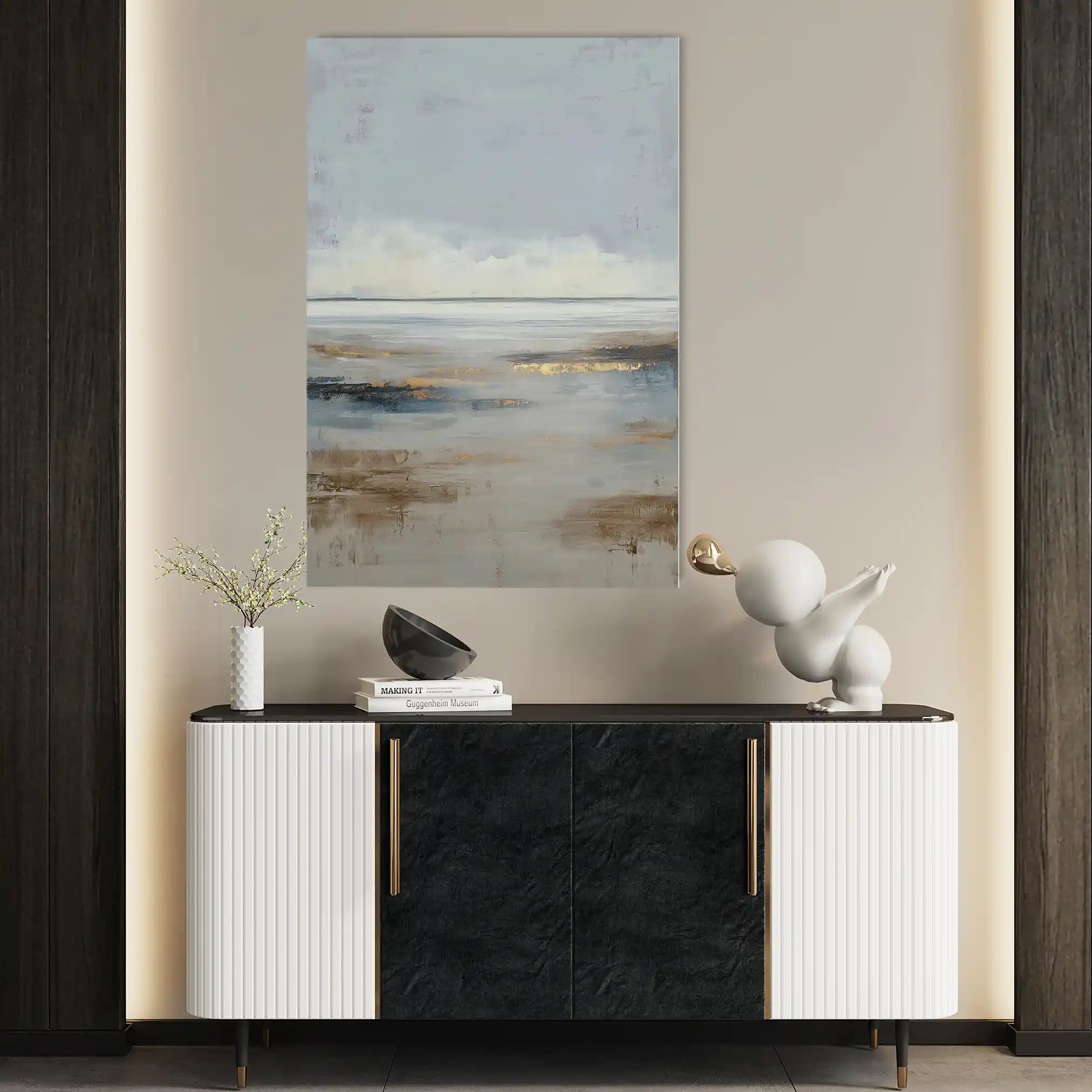 Abstract 1994 Canvas Art 60 x 40 cm / Stretched on hidden frame