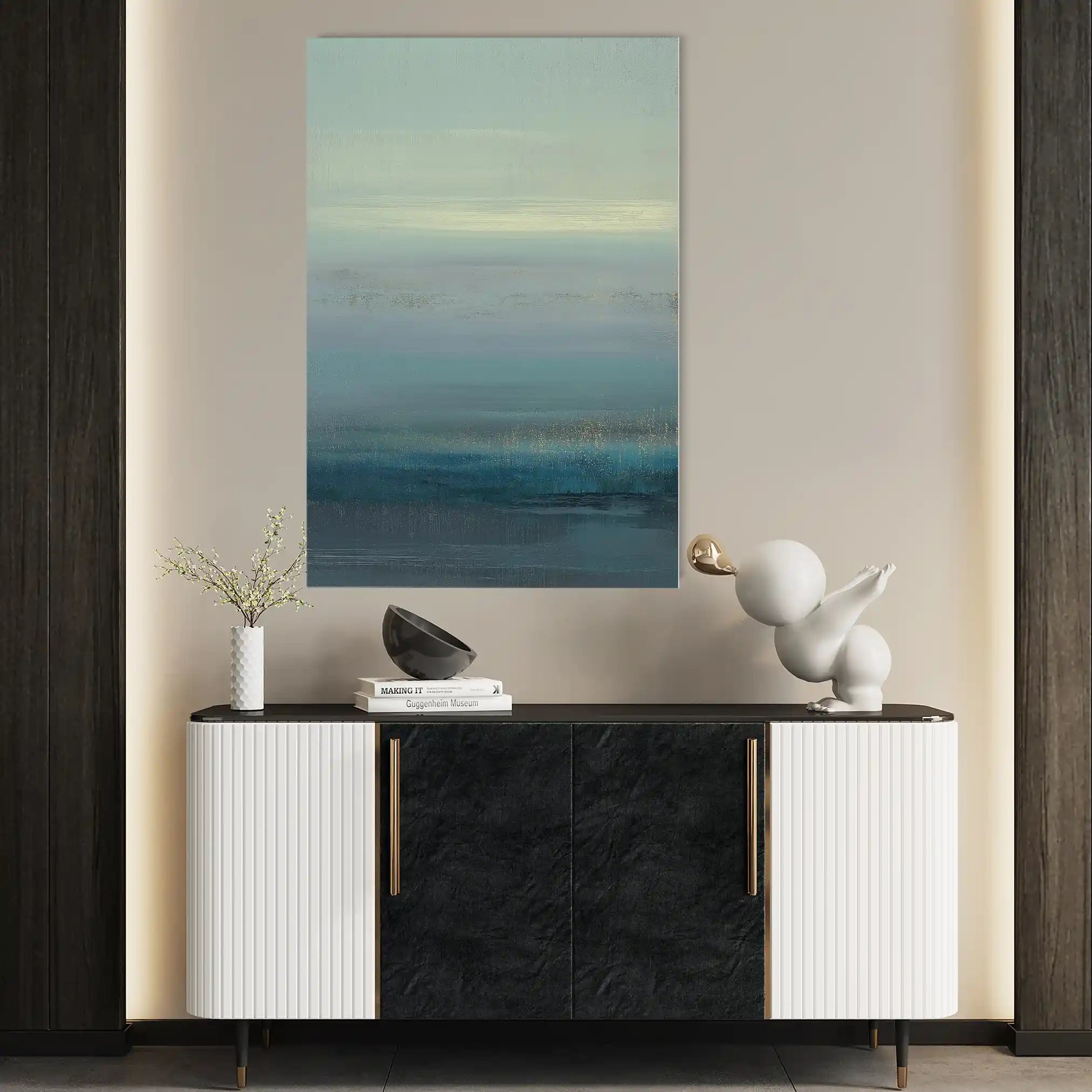 Abstract 1996 Canvas Art 60 x 40 cm / Stretched on hidden frame