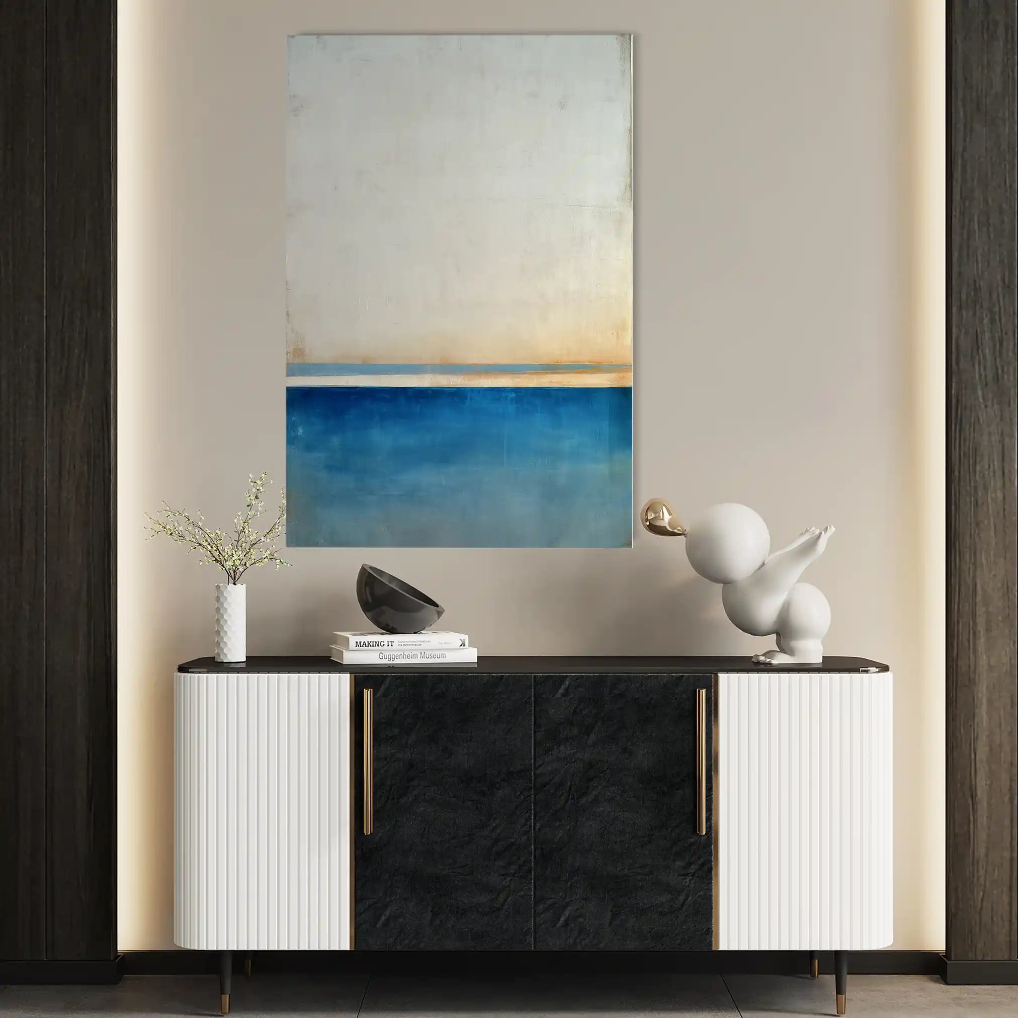 Abstract 1998 Canvas Art 60 x 40 cm / Stretched on hidden frame
