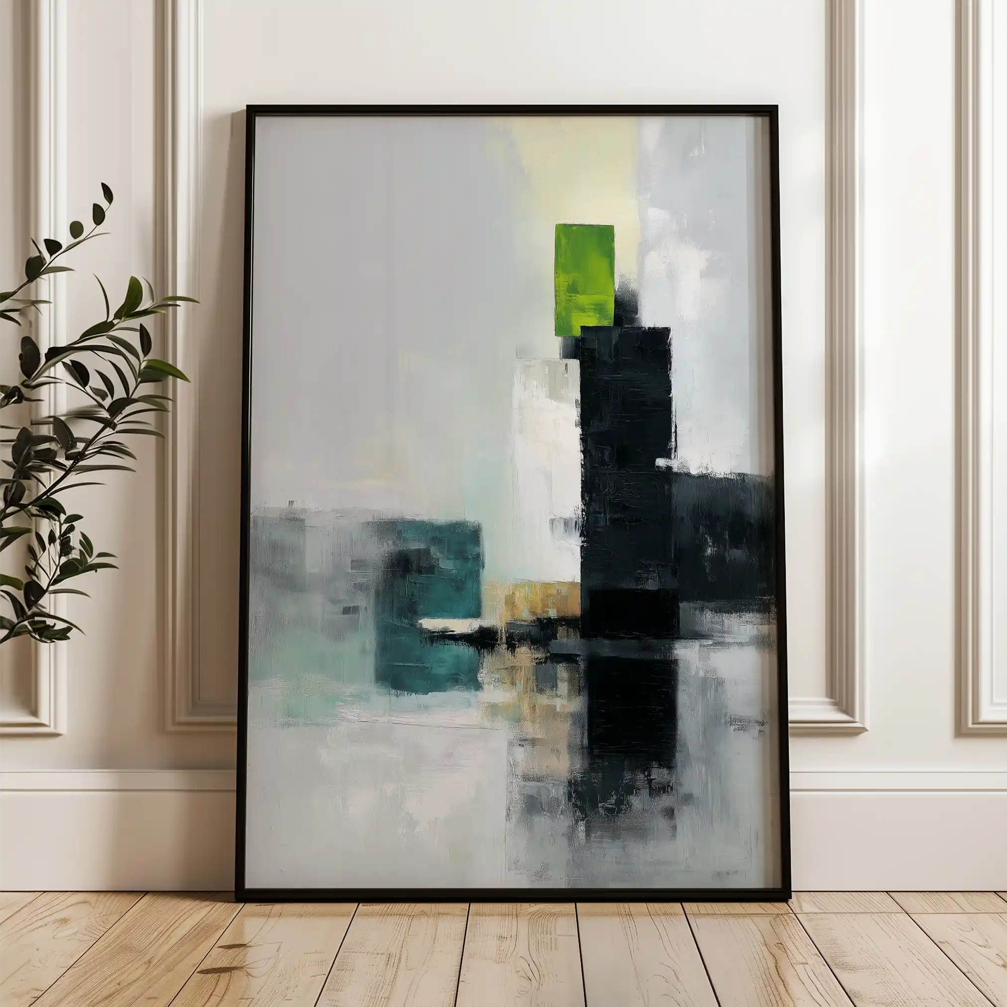Abstract 1999 Canvas Art 60 x 40 cm / Stretched on hidden frame