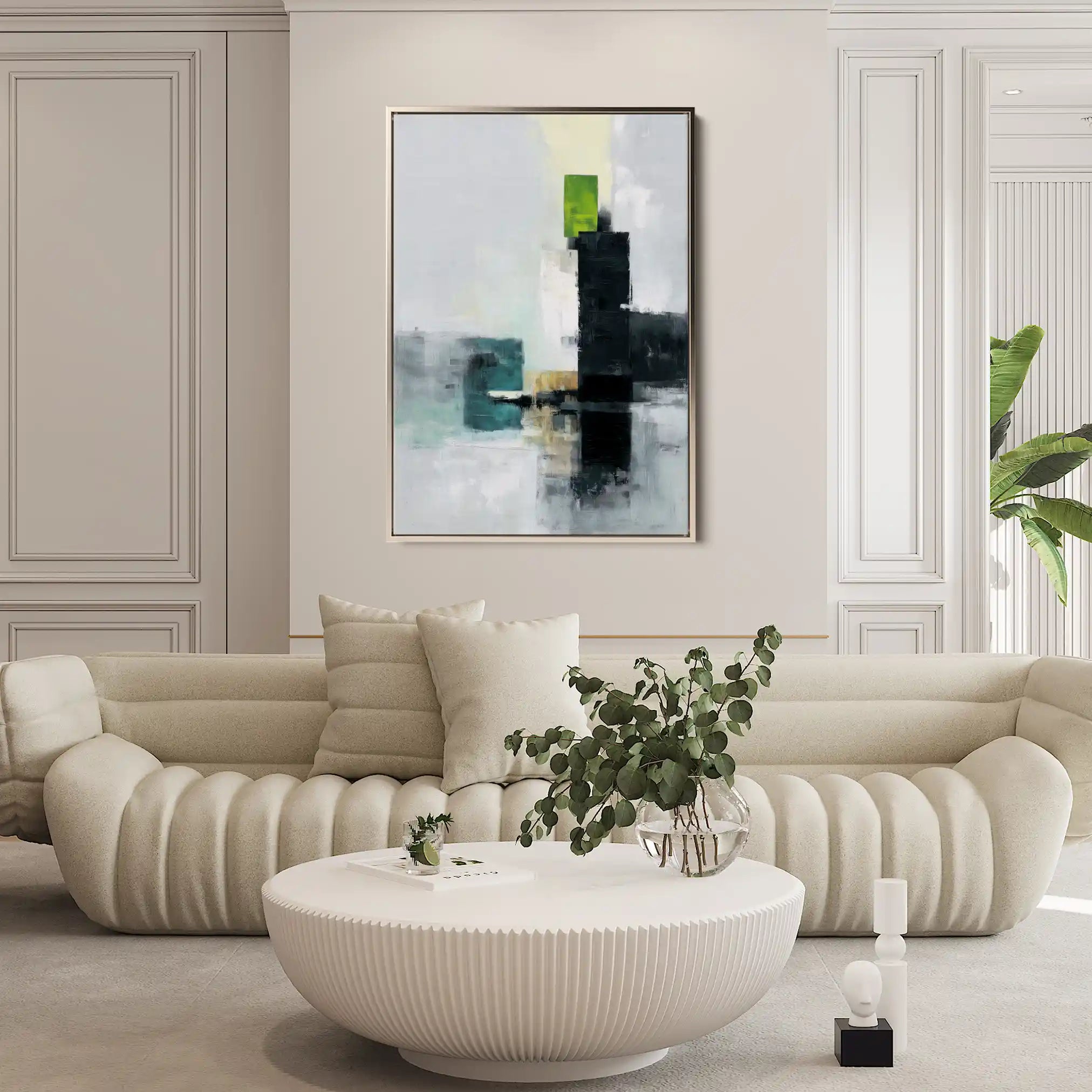 Abstract 1999 Canvas Art 60 x 40 cm / Stretched on hidden frame