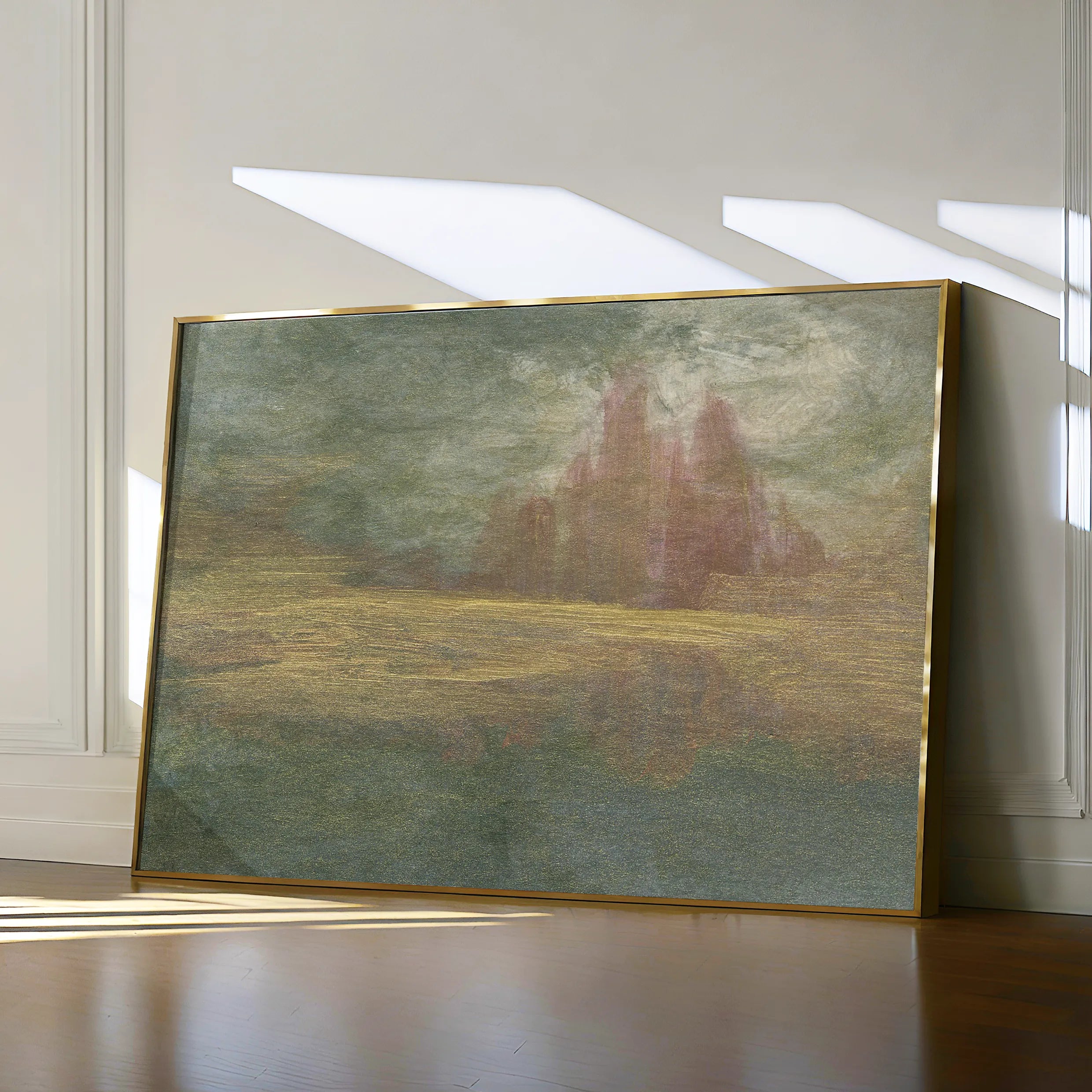 Abstract Canvas Wall Art WAD200-A 90 x 60 cm / Stretched on hidden frame