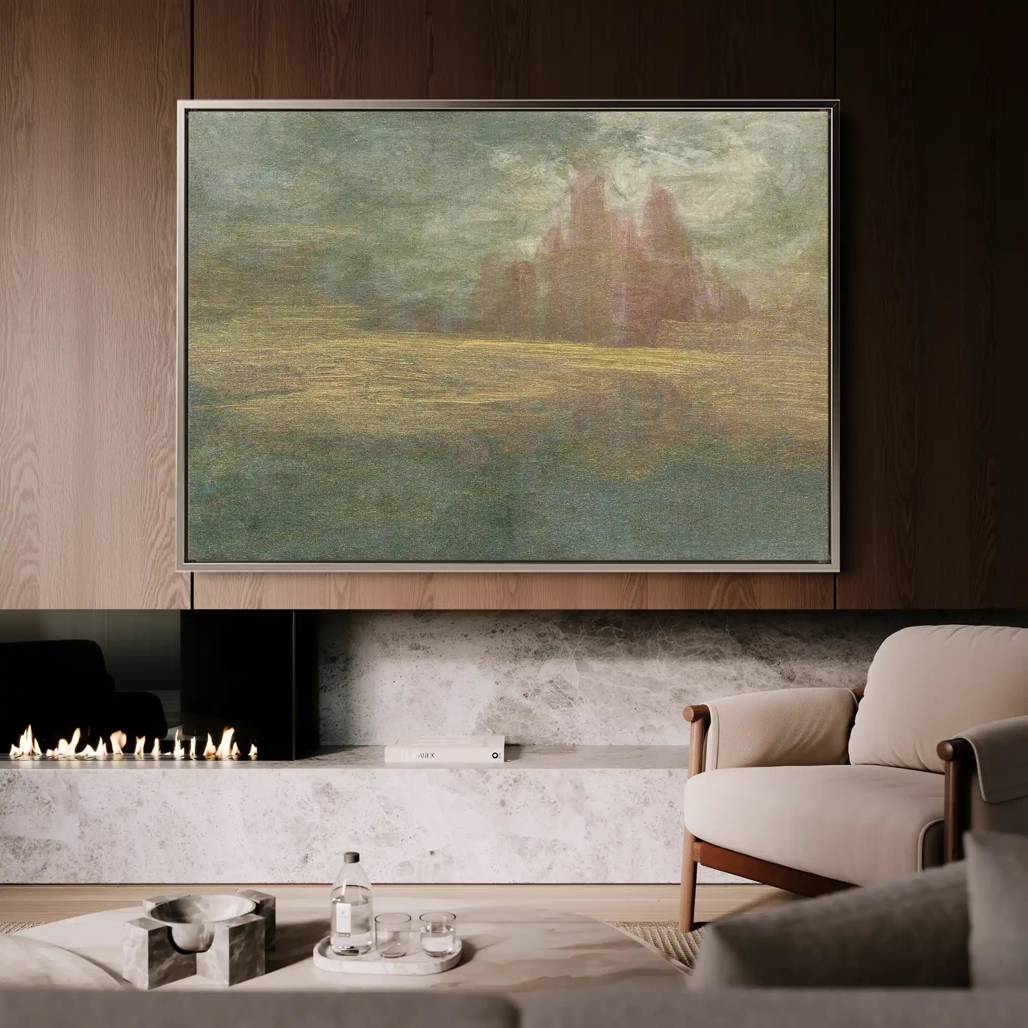Abstract 200 Canvas Art 60 x 40 cm / Stretched on hidden frame
