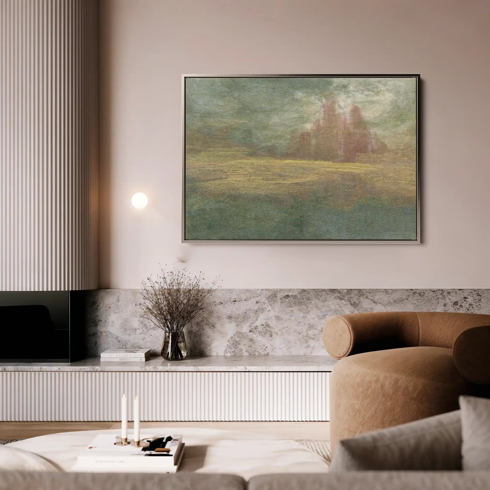 Abstract 200 Canvas Art 60 x 40 cm / Stretched on hidden frame