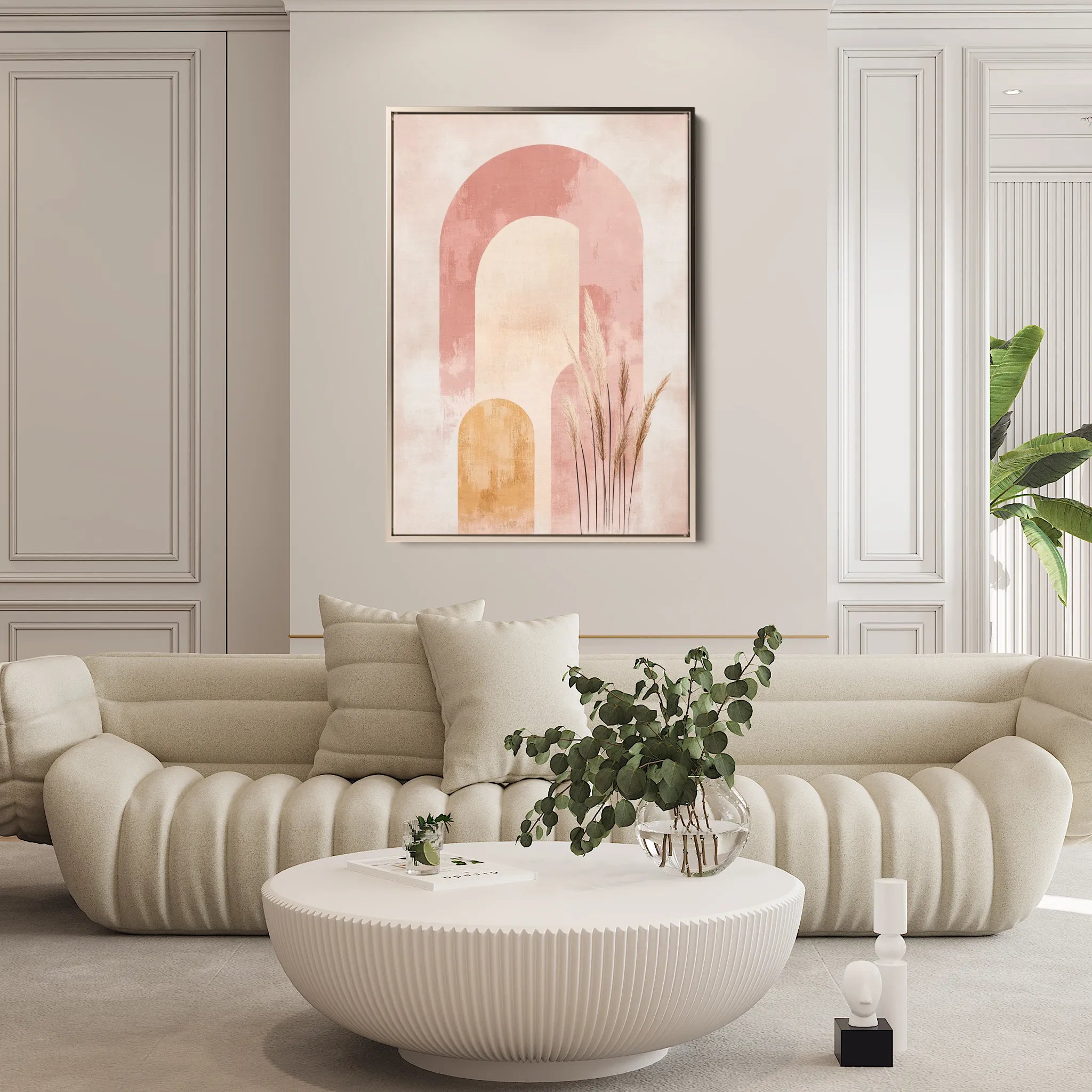 Boho Canvas Wall Art WAD200-BH 90 x 60 cm / Stretched on hidden frame