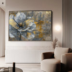 Floral Canvas Wall Art WAD200-F 90 x 60 cm / Stretched on hidden frame
