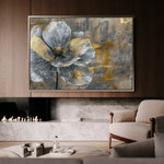 Floral Canvas Wall Art WAD200-F 90 x 60 cm / Stretched on hidden frame