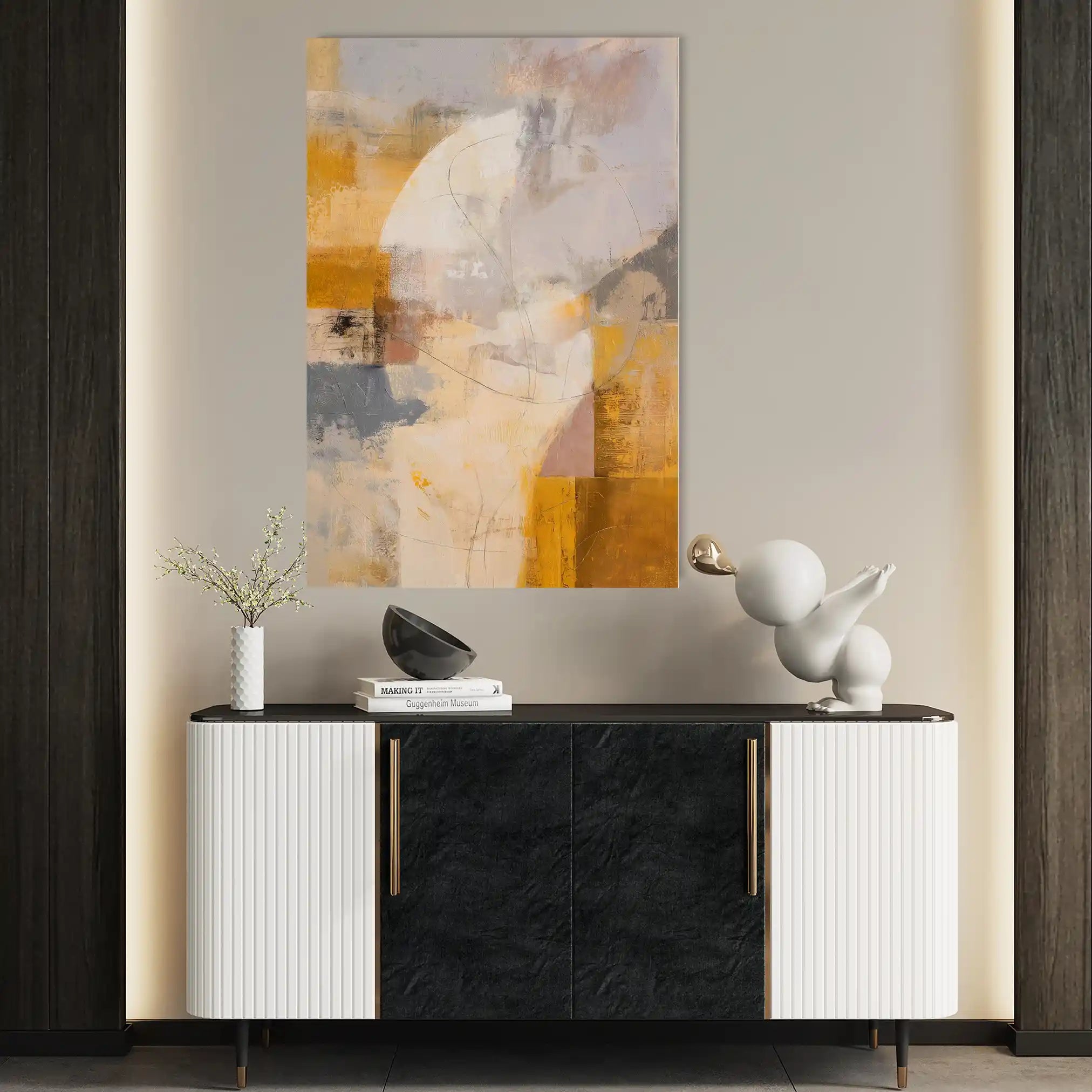 Abstract 2001 Canvas Art 60 x 40 cm / Stretched on hidden frame