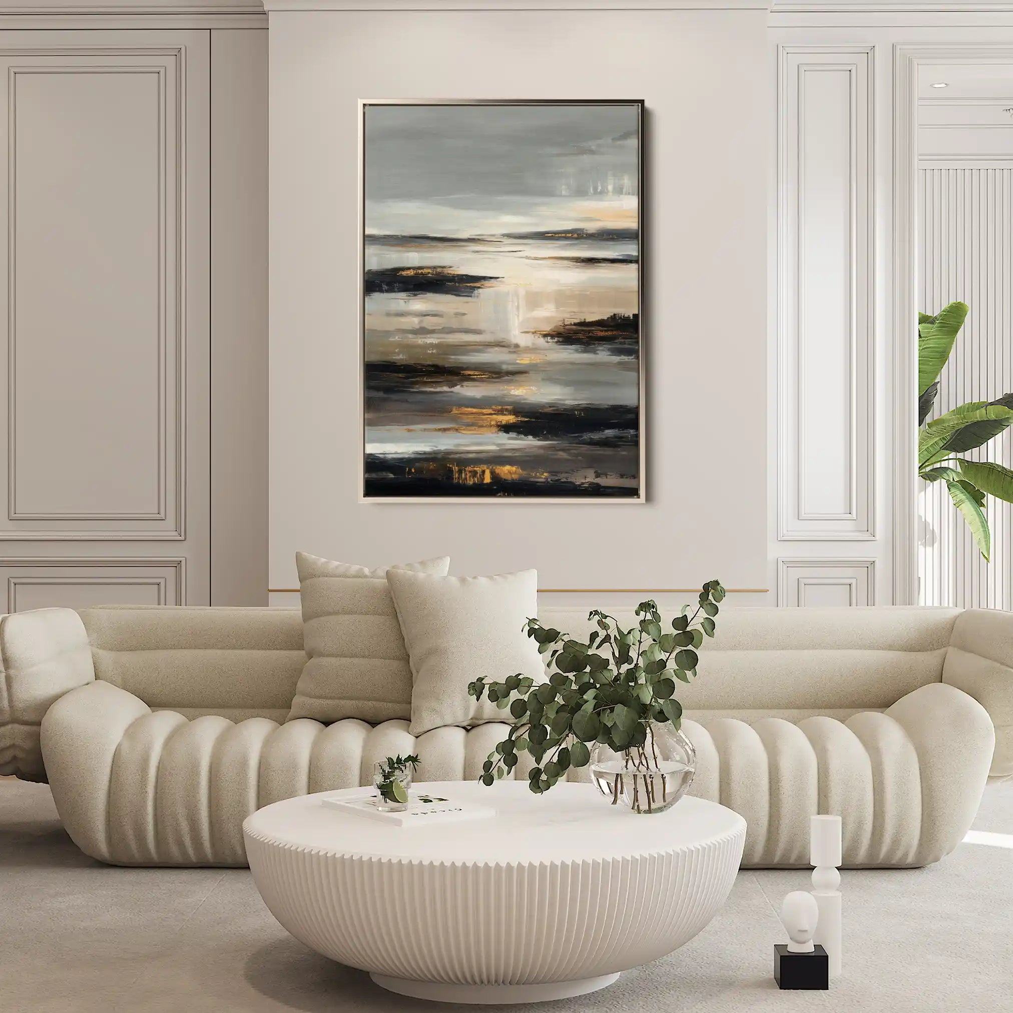 Abstract 2003 Canvas Art 60 x 40 cm / Stretched on hidden frame