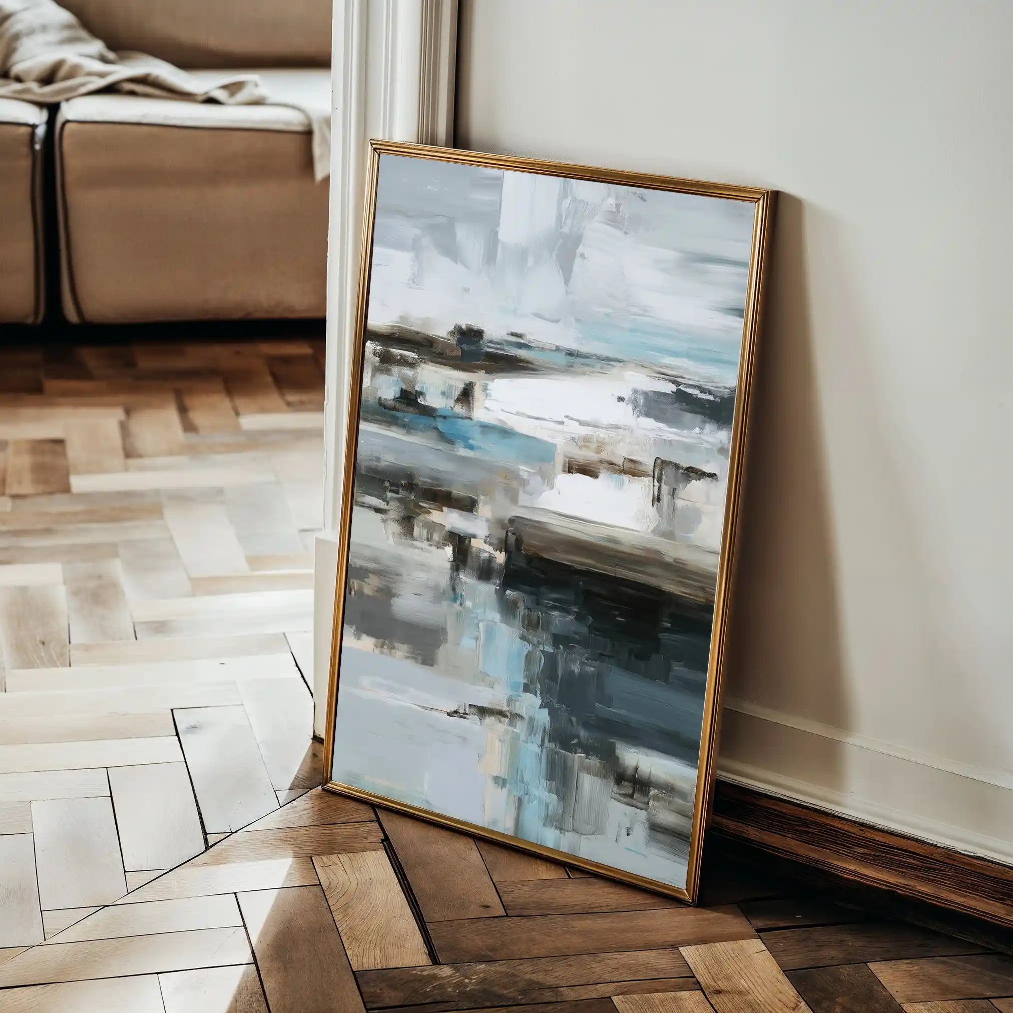 Abstract 2004 Canvas Art 60 x 40 cm / Stretched on hidden frame