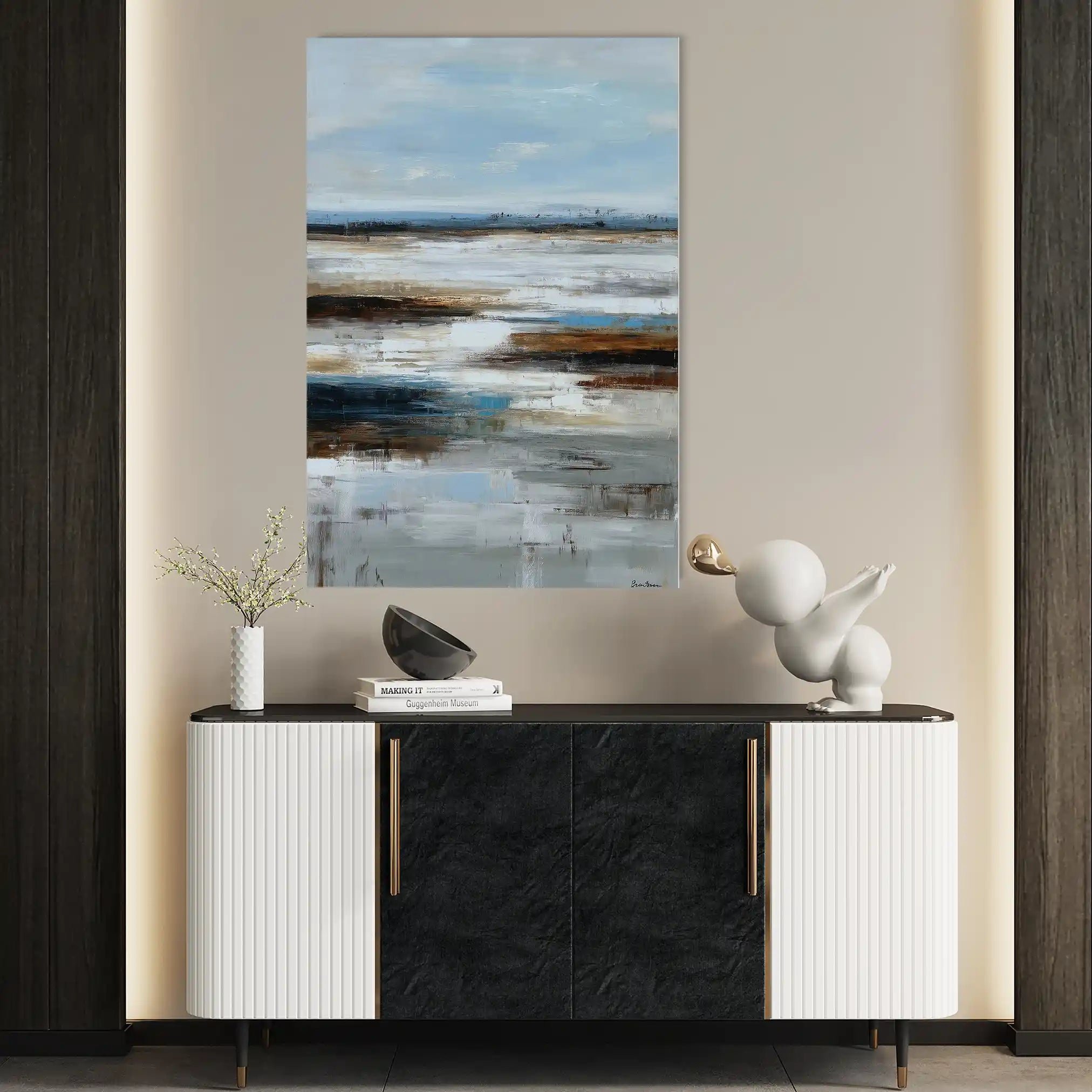 Abstract 2005 Canvas Art 60 x 40 cm / Stretched on hidden frame